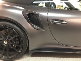 Porsche 991.2 GT2RS style Carbon Fiber side intake scoops for Turbo