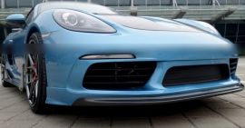 Porsche Boxster & Cayman 718 Carbon Fiber Front Lip Splitter