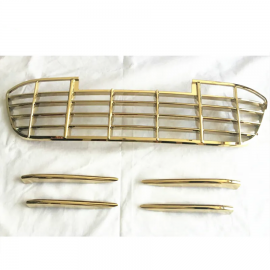 PORSCHE Macan 2014 Silver and Gold Front Grille Body Kit