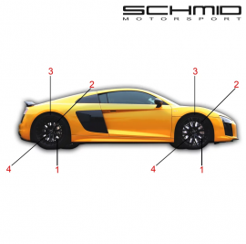 SCHMID MOTORSPORT AUDI R8 V10 Tracktool Performance Package