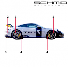 SCHMID MOTORSPORT PORSCHE FOR GT3 Track POWER PACKAGE