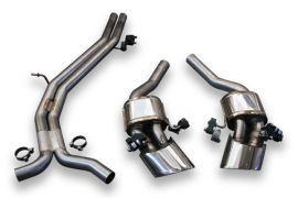 TUBI STYLE EXHAUST SYSTEMS-AUDI RS4 AVANT & RS5 SPORTBACK B9 EXHAUST KIT WITH POLISHED OVAL TIPS