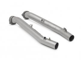 TUBI STYLE EXHAUST SYSTEMS-FERRARI 360 MODENA & SPIDER CAT BYPASS HIGH FLOW PIPES KIT