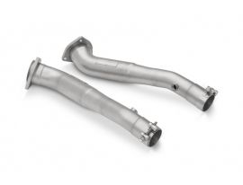TUBI STYLE EXHAUST SYSTEMS-FERRARI 430 SCUDERIA CAT BYPASS HIGH FLOW PIPES KIT