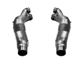 TUBI STYLE EXHAUST SYSTEMS-FERRARI ENZO CAT BYPASS HIGH FLOW PIPES KIT