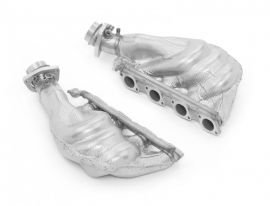 TUBI STYLE EXHAUST SYSTEMS-FERRARI F430 AND 430 SCUDERIA HEAT SHIELDED MANIFOLDS KIT