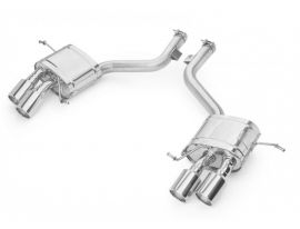 TUBI STYLE EXHAUST SYSTEMS-MASERATI GRANTURISMO LOUDER MUFFLERS KIT - 4 END TIPS