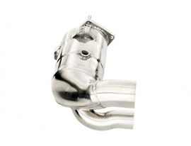 TUBI STYLE EXHAUST SYSTEMS-PORSCHE 911 CARRERA S 991.2 200 CELLS KATS FOR SPORT MUFFLER