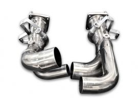 TUBI STYLE EXHAUST SYSTEMS-PORSCHE 911 CARRERA S 991.2 CAT BYPASS HIGH FLOW PIPES KIT - SPORT VERSIO