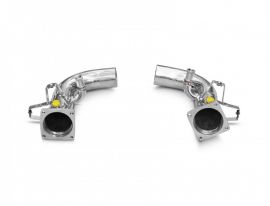 TUBI STYLE EXHAUST SYSTEMS-PORSCHE 911 CARRERA S 991.2 CAT BYPASS HIGH FLOW PIPES KIT - SIDE TIPS