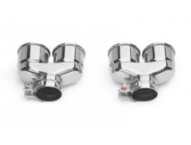 TUBI STYLE EXHAUST SYSTEMS-PORSCHE 911 CARRERA S 997.1 QUAD END TIPS KIT