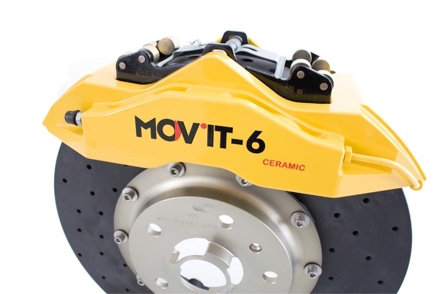 MOV'IT Ceramic brakes for Audi R8 V8 and V10