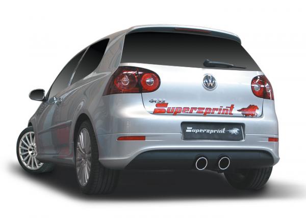  VW Golf R32 MK V Supersprint cat back exhaust  – Another happy customer