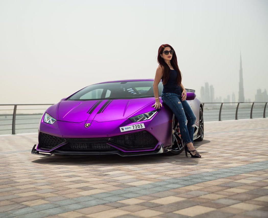 Purple Revozport Lamborghini Huracan