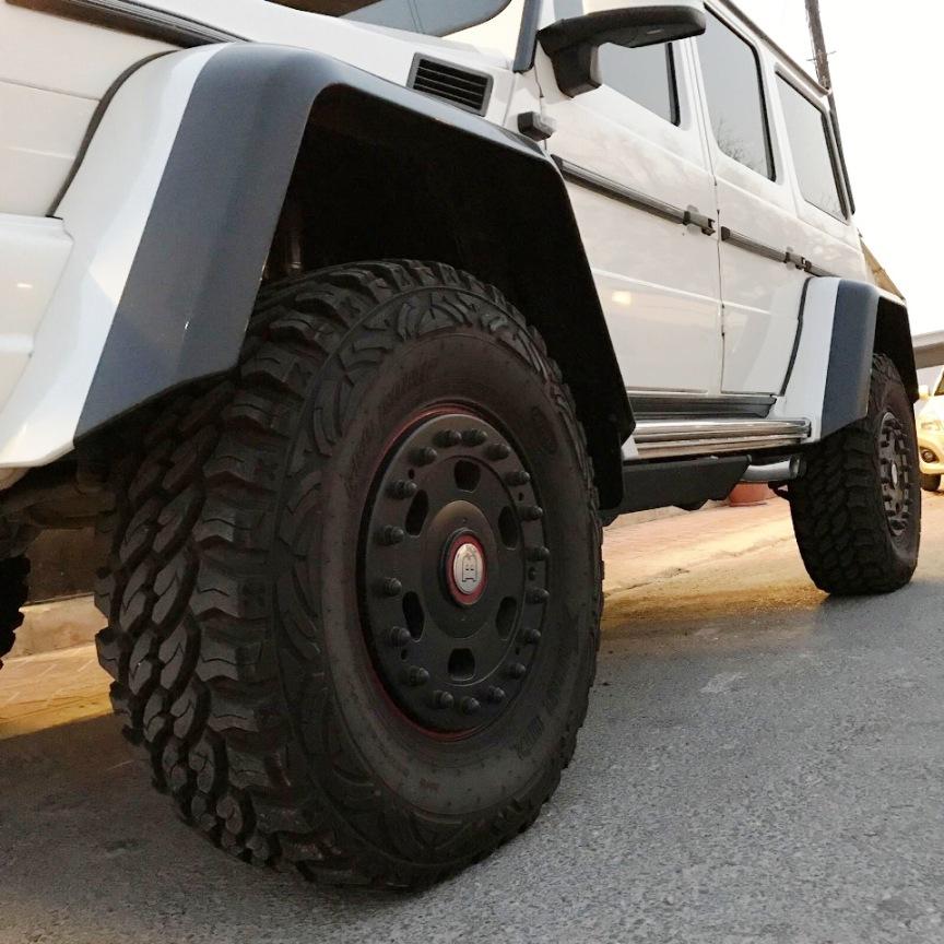 Mercedes Benz 6x6 wheels and 4x4 wheels for G-Class