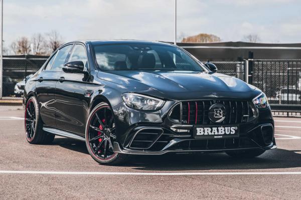 Brabus Turns 2021 Mercedes-AMG E63 S Into 800-HP Missile
