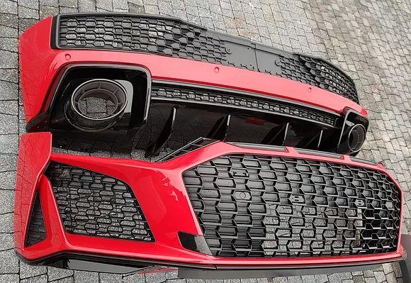 Audi R8 2019 Front bumper and rear bumper complete