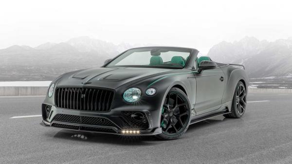 Bentley Continental GT V8 Cabrio Goes Green With Mansory Makeover
