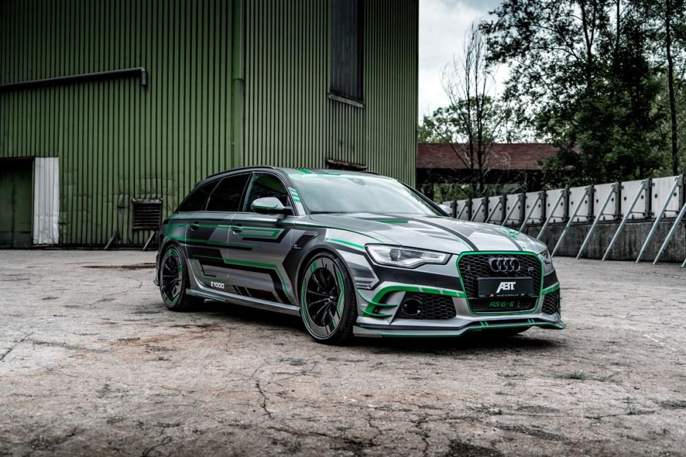 Step into the Future with the 1,018-HP ABT Sportsline Audi RS6-E!