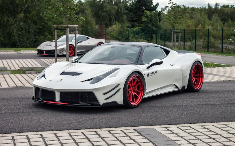 Prior Design Officially Announces the PD458WB Widebody Kit for the 458 Italia
