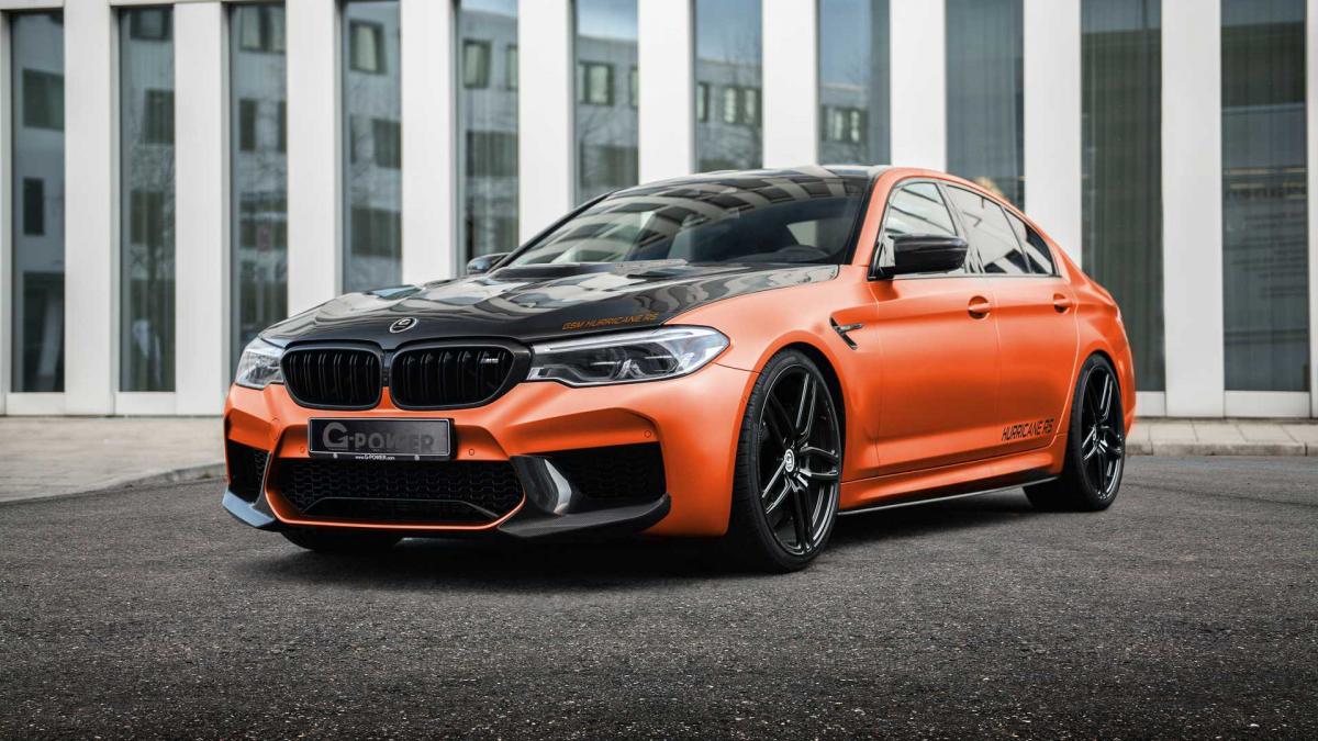217-MPH BMW M5 By G-Power Rocks You Like A Hurricane With 829 HP