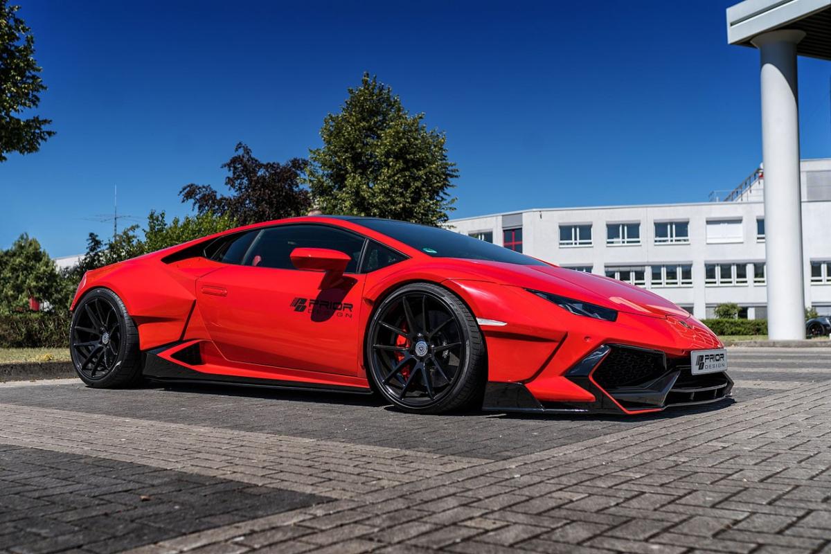 Prior Design Huracan With Widebody Kit Has Come from the Future