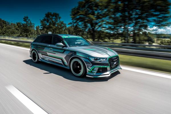 ABT Reveals 1018hp Audi RS6-E Hybrid- First in the World