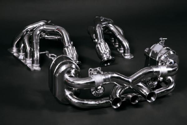 CAPRISTO Valve-controlled exhaust system for F458