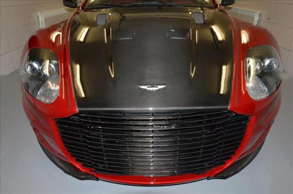 Aston Martin DB9 DBS front carbon grille horizontal trims