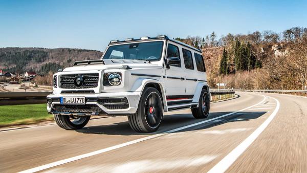 Mercedes-AMG G63 Gets Six Exhausts From Lumma Design