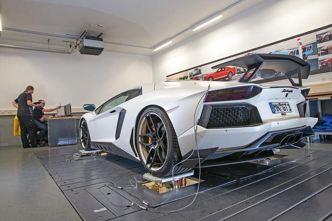 KW Suspension development for Lamborghini Aventador 