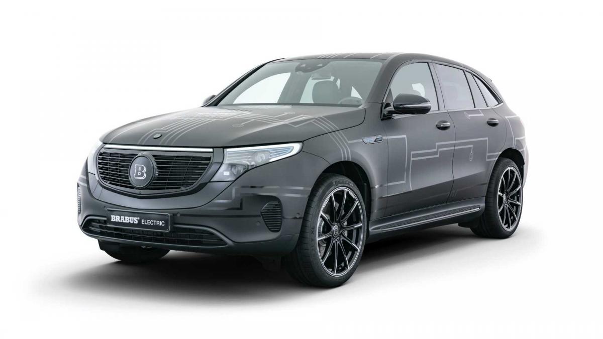Brabus Gives Mercedes-Benz EQC Power And Torque Bump