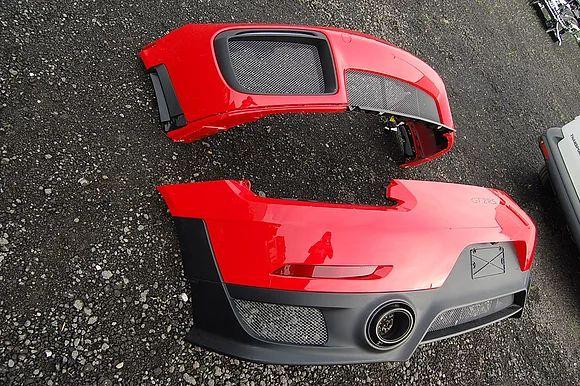 Porsche OEM GT2 RS Front bumper and Rear bumper