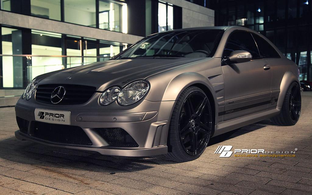 BLACK EDITION Widebody kit for Mercedes CLK W209