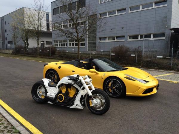 Looking for a custom bike to match your sports car? 