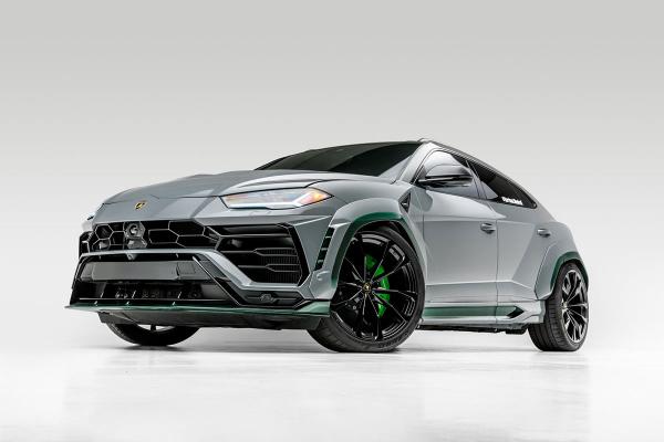 One-Off Lamborghini Urus Gets Green Carbon Fiber Widebody Kit
