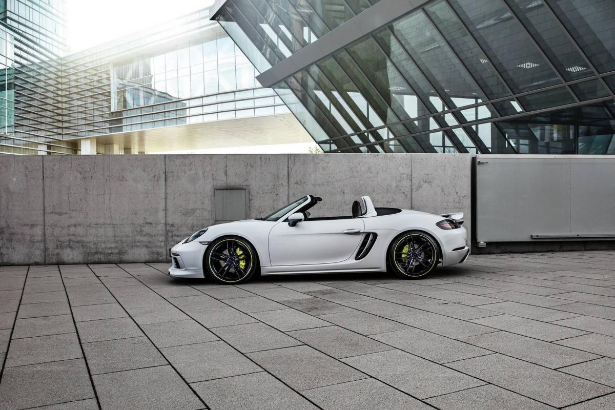 Techart Porsche 718 Cayman and Boxster Gets 400hp