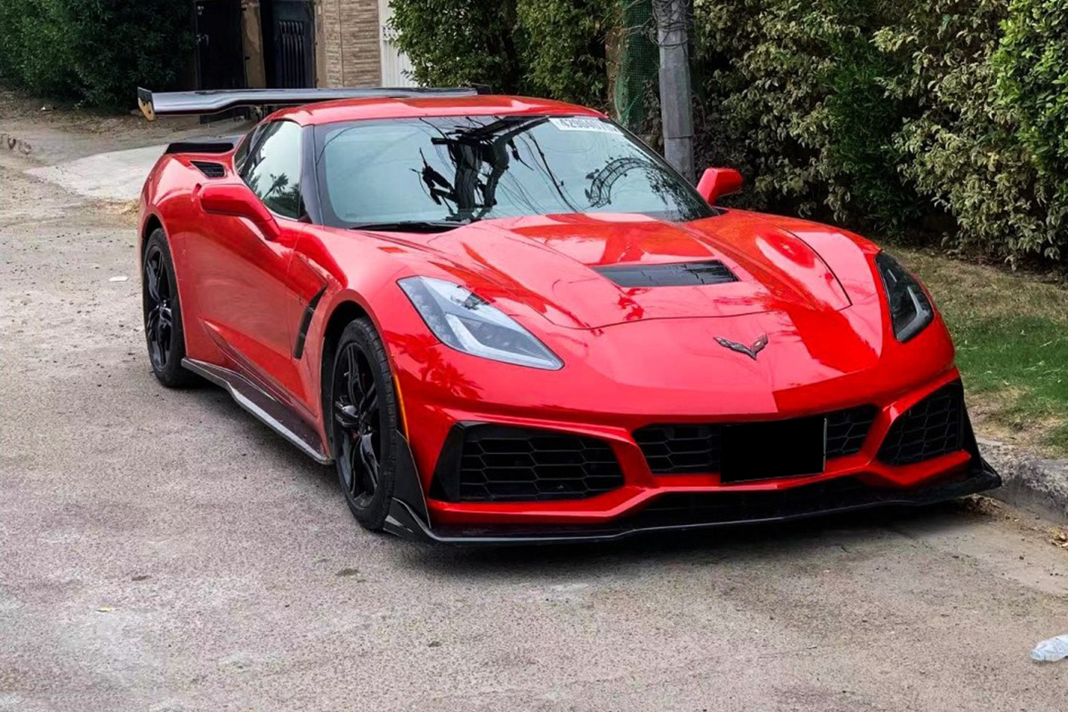 Corvette C7 carbon fiber parts / Tuning Empire