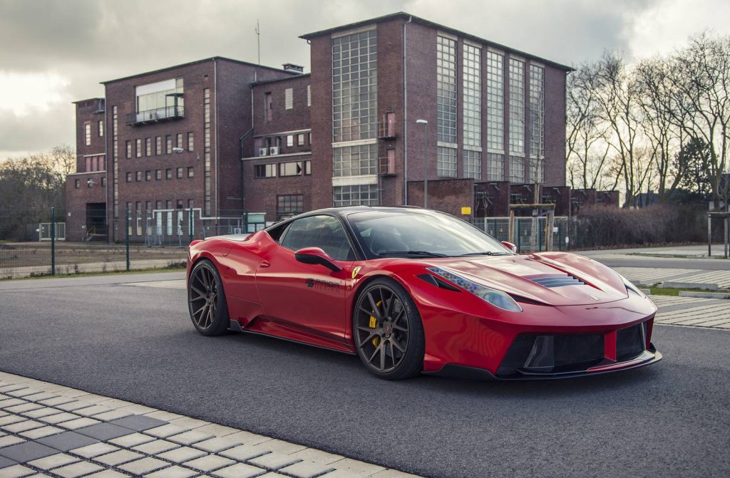 Red Prior Design Ferrari 458 Italia Widebody Tuning Empire