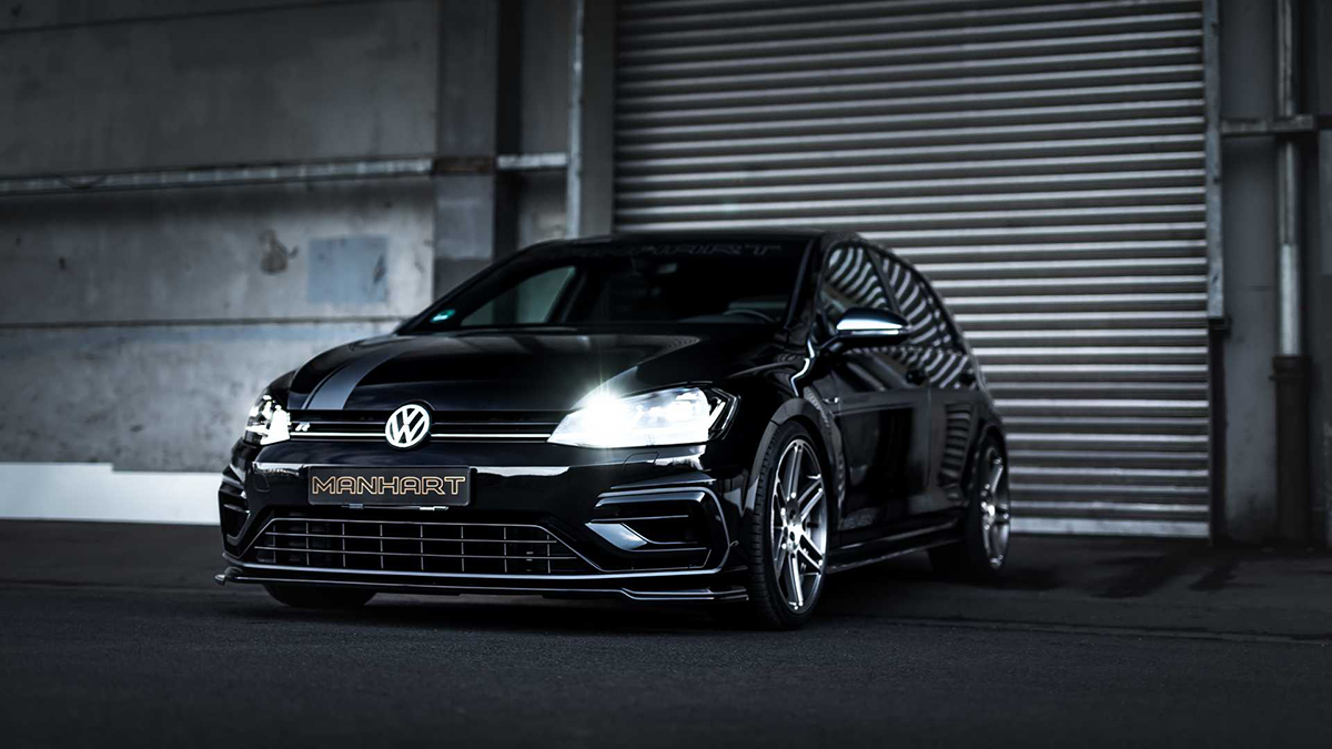 VW Golf R By Manhart Is A Stealthy Hot Hatch With 450 Horsepower ...